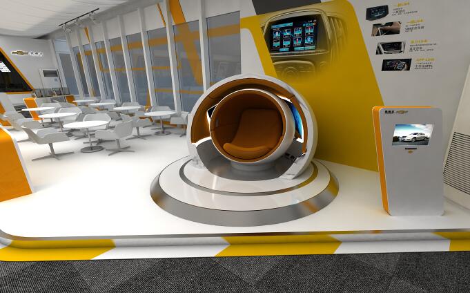 展臺設計中考慮人的因素，使空間更好地服務于人