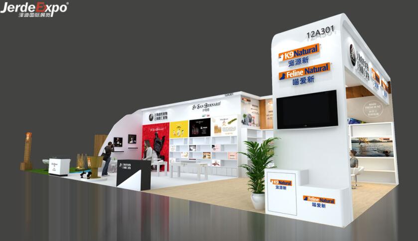 展位展臺搭建簡約風格 展位展臺搭建簡約風格