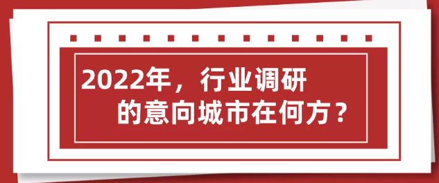 2022年 行業(yè)調(diào)研之意向城市在何方？上海展會(huì)搭建公司回答道！