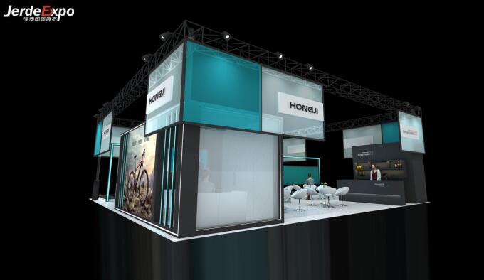 自行車會展臺設(shè)計(jì)方案