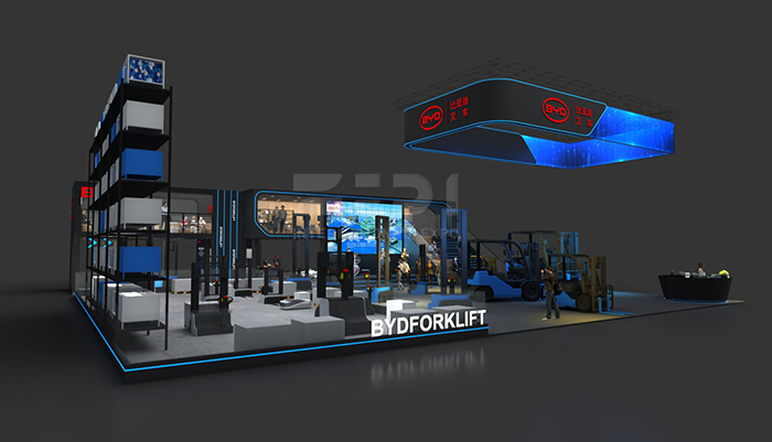 物流展覽設計圖 物流展覽設計圖